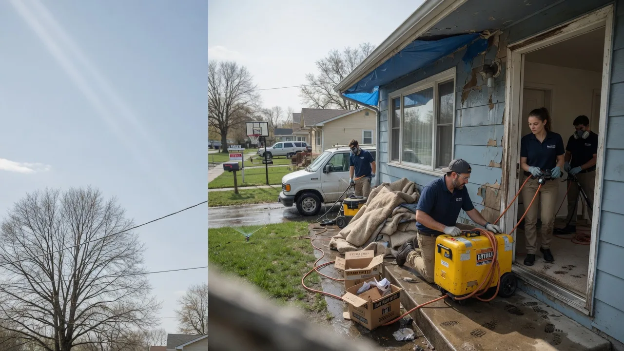 Basement Flood Cleanup in Oakland, MD near me